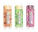 Hurraw! Echium Raspberry, Baobab Banana, Papaya Pineapple Lip Balms, 3 Pack Bundle: Organic, Certified Vegan, Cruelty & Gluten Free. Non-GMO, 100% Natural. Bee, Shea, Soy & Palm Free. Made in USA