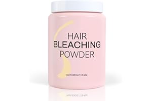 BELEZALIB Hair Bleach for Lightening, Professional Hair Bleaching Powder, High Performance Up to 9 Levels of Lift for Hair Highlights & Lightening, 500g/17.6oz