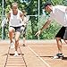 AGILITY LADDER and CONES. Great Training Equipment to Practice Speed Drills in Soccer, Football, Basketball & Sports. Set of 15ft Ladder, 10 Markers, Pegs, Bag & Exercise Ebook