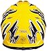 Typhoon Youth Kids Offroad Gear Combo Helmet Gloves Goggles DOT Motocross ATV Dirt Bike MX Motorcycle Yellow, Medium