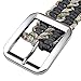 Stylrtop Tactical Waist Belt Survival Woven Belt For Camping, Hunting, Hiking, and Other Outdoor Activities(Can be Unraveled into a 28 Meters Parachute Cord,Pulling Force:550lbs (BLACK CAMOUFLAGE)