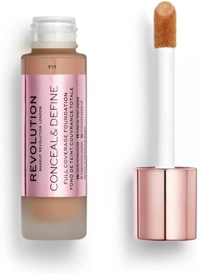 Revolution Beauty London Conceal and Define Foundation F11 23ml