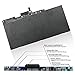 ZWXJ Laptop Battery CS03XL (11.4V 3820MAH) For HP EliteBook 848 G3 ZBook 15u G3, 745 G3,840 G2,850 G3 Notebook T7B32AA CS03046XL 800231-1C1 HSTNN-IB6Y 800513-001