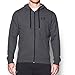 Under Armour UA Rival Fleece Fitted Full Zip LG Carbon Heather