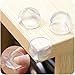24 Packs Baby Safety Edge Corner Guards Edge Safety Bumpers with 3M Adhesive (L Shaped & Ball Shaped)