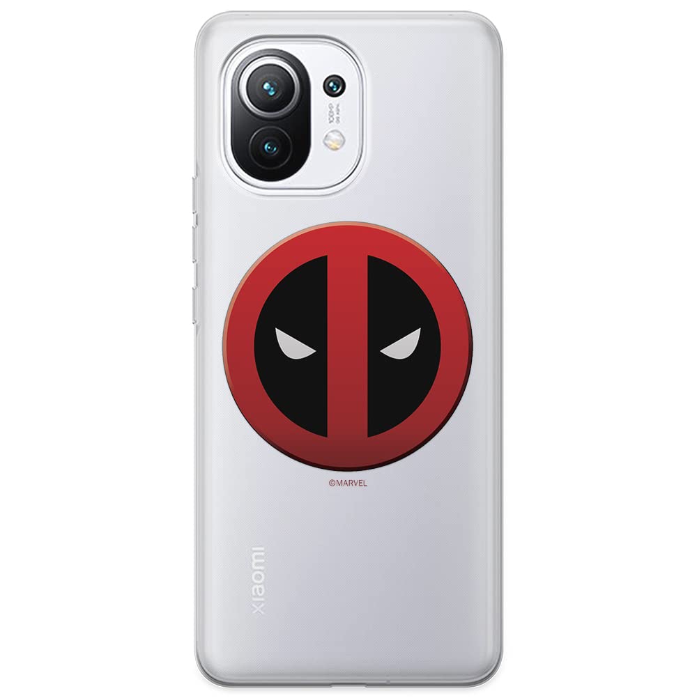 ERT GROUP mobile phone case for Xiaomi 11 original and officially Licensed Marvel pattern Deadpool 003 optimally adapted to the shape of the mobile phone, partially transparent — image 1