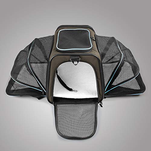 XZONE PET Dogs Carrier Cats Carrier Airline Approved Pet Carriers,Soft