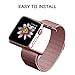 OROBAY Watch Band 42mm, Stainless Steel Mesh Loop with Adjustable Magnetic Closure Replacement iWatch Band for Apple Watch Series 3 Series 2 Series 1