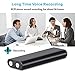 Mini Voice Recorder,USB Voice Recorder with MP3,Rechargeable Digital Voice Recorder, 8GB Memory by Seanme(Black)