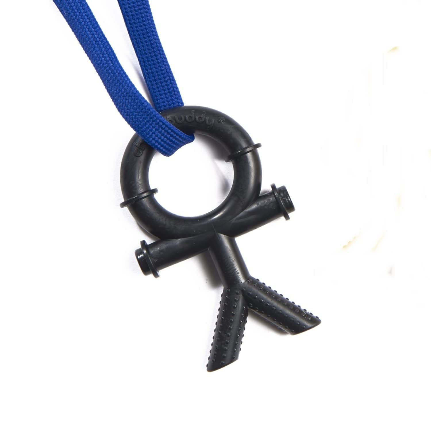 Sensory Direct Chewbuddy Tuff Stickman - Pack of 1, Strong Sensory Fidget Toy, Chew or Teething Aid | for Kids. Adults, Autism, ADHD, ASD, SPD, Oral Motor or Anxiety Needs - Black