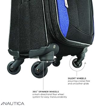 nautica 5 piece luggage set