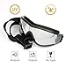 Anskp Stylish and Fun Pet Sunglasses Dog Puppy UV Goggles Sunglasses Waterproof Windproof with Adjustable Strap Protection Sun Glasses for Dog/Cat and Pet Lover