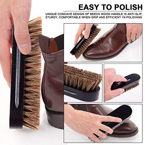 Deluxe Business Leather Shoe Shine Kit Premium Shoe Polishing Kit