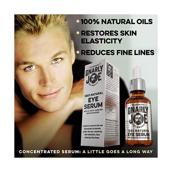 Gnarly-Joe-Concentrated-Eye-Serum-for-Men-100-Natural-Anti-Ageing-and-Anti-Wrinkle-with-Grapeseed-Jojoba-Carrot-Seed-and-Frankincense-30-ml Gnarly Joe Eye Serum for Men. 100% Natural. Anti-Aging, Anti-Wrinkle. Jojoba, Carrot Seed and Frankincense. Concentrated…