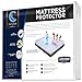 CushyBeds Premium Mattress Protector 100% Waterproof, No Crinkling, 10 Year Warranty, Twin Size