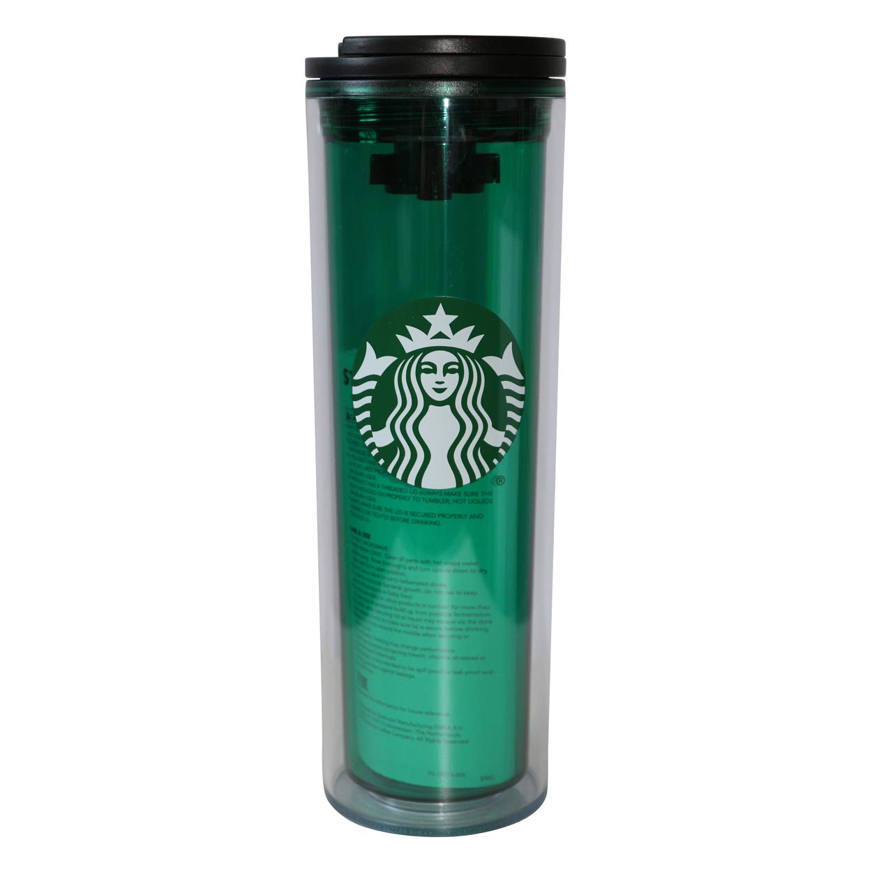 Starbucks Acrylic Tumbler Green Jungle Edition Reusable Coffee Mug Tea Cup