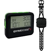 Gymboss Plus Interval Timer and Stopwatch and Gymboss Strap - Bundle (Black with Green Buttons)