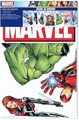 Eureka Back To School Marvel Avengers Door And Window Go Around