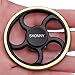Skonny Metal Fidget Spinner Toy Stress Reducer, Perfect for ADHD EDC and Autism Adult Children, Hand Killing Time, High Speed Spin 3-4 Min.