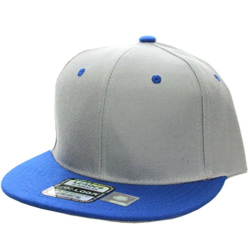 L.O.G.A. Plain Adjustable Snapback Hats Caps