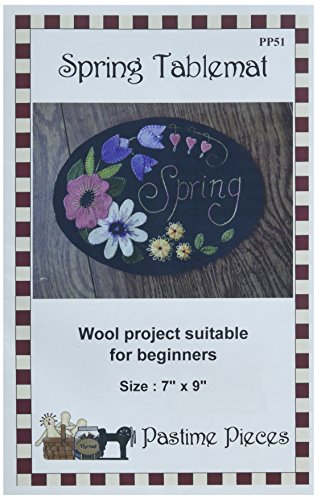 Pastime Pieces PAST51 Spring Tablemat Pattern