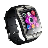 Antimi SmartWatch Sweatproof Smart Watch Phone for Android HTC Sony Samsung LG Google Pixel /Pixel and iPhone 5 5S 6 6 Plus 7 Smartphones Silver