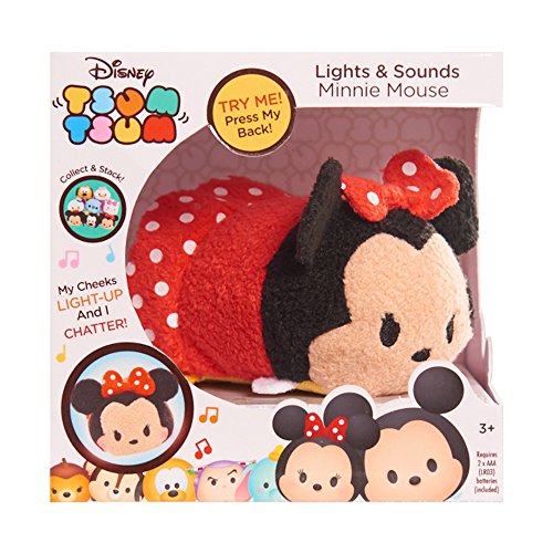 Disney Tsum Tsum Lights And Sounds Minnie Plush Desertcart