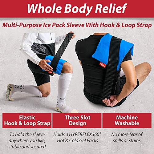 TOUGHITO Ankle Ice Pack Wrap for Achilles Tendonitis Relief