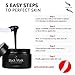 Facial Charcoal Black Mask (100 mg) Applicator Included - Purifying Peel-off Effect – Removes Blackheads and Dead Skin, Cleanse and Minimizes Pores by BeautyLine