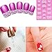 Bhbuy 2 Sheets Sweet Nice White Lace 3D Nail Art Stickers Adhesive Decals Decoration