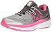 Saucony Women's Hurricane ISO 3 Running Shoe, Grey/Pink/White, 8.5 B(M) US