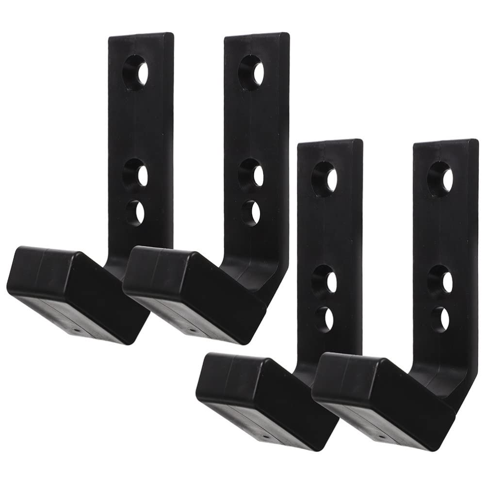 Warmhm 4pcs Barbell Stand Dumbbell Weight Holder Weight Plates Holder Mount Accessories Hook Barbell Storage Weight Plate Holder Gym Machines for Home Power Wall Fitness Hammer Commercial