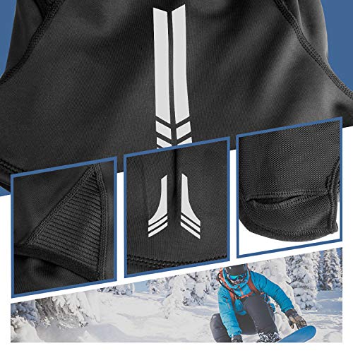 Elegant Choise Balaclava Ski Mask, Winter Face Mask Windproof Ski Mask Motorcycle Mask Cold Weather Mask Fleece Full Face Mask for Outdoor Men and Women