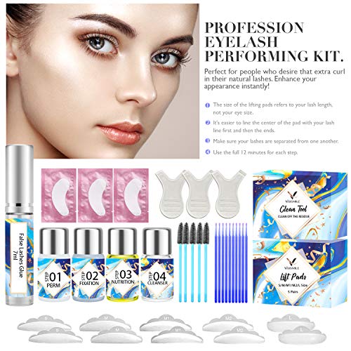 Visismile Lash lift Kit, Professional Eyelash Perm Kit,Lash Curling