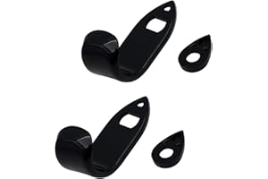 BOOGE 2 Set ABS Sax Thumb Hook Rests with Washer Supports Fit for Alto/Tenor Saxophone Parts Accessories