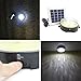 Roxy-G2 Solar Outdoor/Indoor Ceiling Pendant Lighting Kit, Lithium Battery, Photo Sensor for Auto On/Off, 3-Level Brightness Control, 15ft Cable, for Garage/Workshop/Cabin/Yard