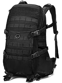 Mardingtop Tactical Backpack/Molle Backpack/Military Rucksacks/Military Bag for Shotting Hunting Camping Hiking Trekking Black