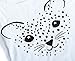 Hugbug Girls Funny Leopard Cotton Long Sleeve Toddler Pajamas for Kid Girls 3T