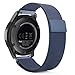 MoKo Gear S3 Watch Band, Milanese Loop Stainless Steel Mesh Smart Watch Strap for Samsung Gear S3 Frontier / S3 Classic/Galaxy Watch 46mm / Moto 360 2nd Gen 46mm Smartwatch, Blue