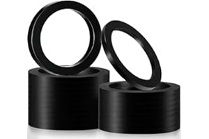 ISESLVNA 20pcs Camlock Gast Fittings 4 inch, Cam Lock Hose Seal for Female Coupler Cam Groove, Cam Groove Replacement Rubber Flat Washer O-Ring Resistent-Oil