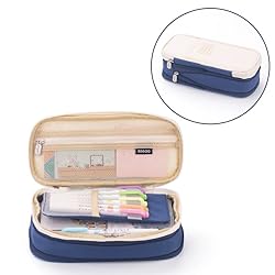 Arnuixty Colorful Large Storage Pencil Case Pen Bag