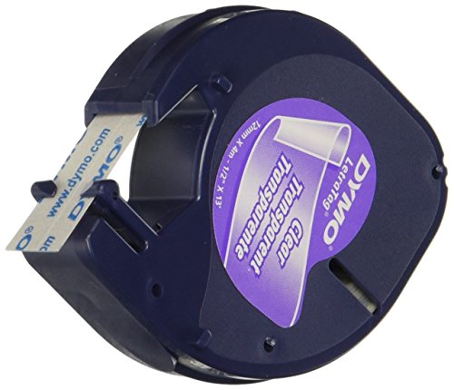 Dymo 16952 1/2" X 13 Clear Letratag