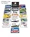 G.B.S Double Edge Safety Razor Blade Variety Pack, 120 Count Razor Blade Sample Pack with Styptic Powder