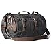 LUXUR Retro Duffel Cylinder Bag 26L Canvas Travel Backpack for Men Hiking Luggage Weekend Bag