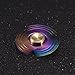 Evermarket New EDC Hand Spinner Metal Fidget ADHD Focus Toy Ultra Durable High Speed Anxiety Relief Toys,Rainbow Color