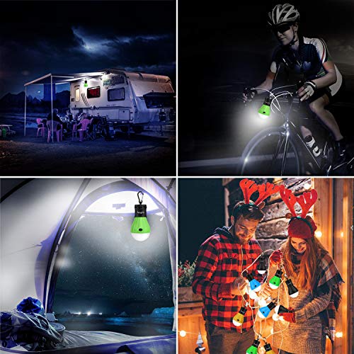 image for FengChi LED Camping Lantern, [3 Pack] Portable Outdoor Tent Light Emer