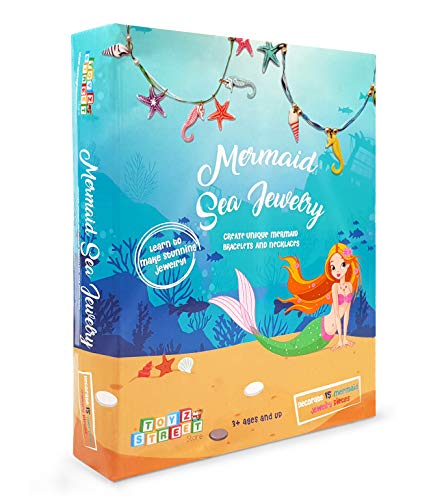5 Mermaid+Jewelry+Making+Kit+Kids