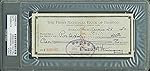Ernest Hemingway Autographed Signed 2.75x6.5 1950 Check - PSA/DNA Certified