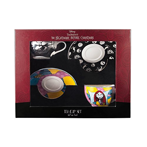Silver Buffalo NBTC1 Disney Nightmare Before Christmas Jack and Sally