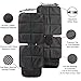 Car Seat Protector 2 Pack, HIPPIH Waterproof Seat Protector with Thickest Padding for Baby Car Black